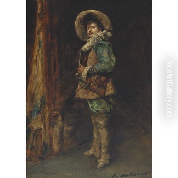 A Cavalier With His Sword - view 1