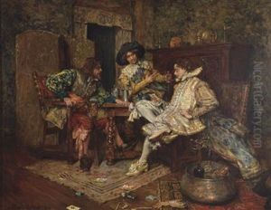 The Cavaliers by Hippolyte Francois Duluard