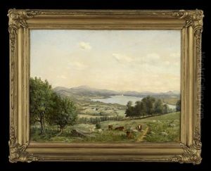 View Of Lake Weld, Maine by Joseph Owen Dummer