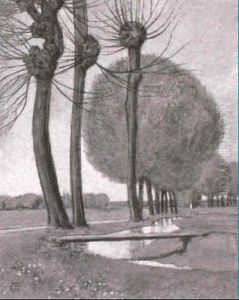 Weiden Am Bache by Hermann Dummler