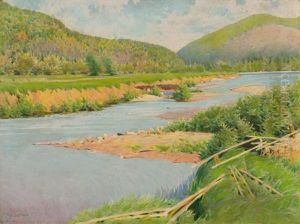 Margaree River, Cape Breton Island, Nova Scotia
