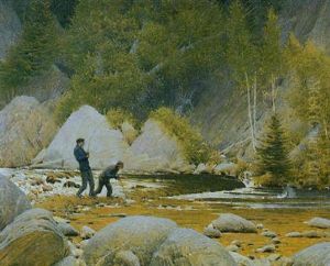 The Breaking Water by Frank Vincent Dumond