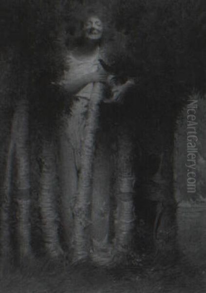 Allegorical Woman Of The Forest - view 1