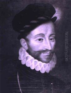 Portrat Eines Eleganten B,rtigen Mannes