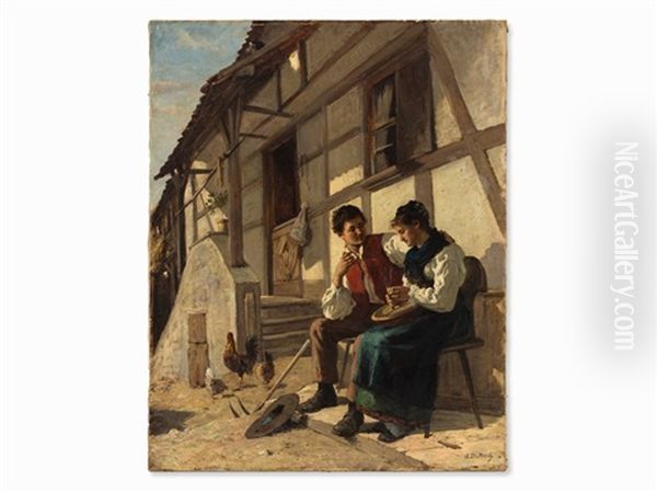 Young Farmers Couple - view 1