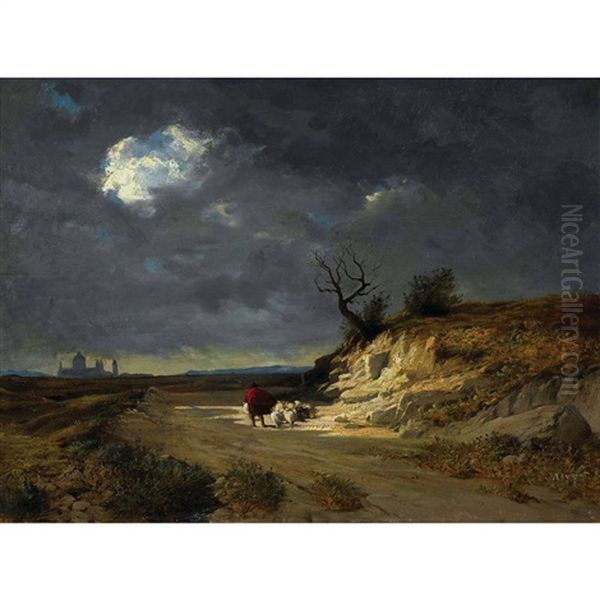 Weite Gewitterlandschaft - view 1