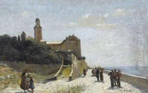 Bord Mediterranee Pres De Bordighera