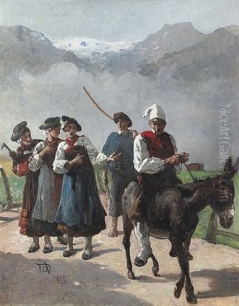 Die Verspottung Des Eselreiters - view 1