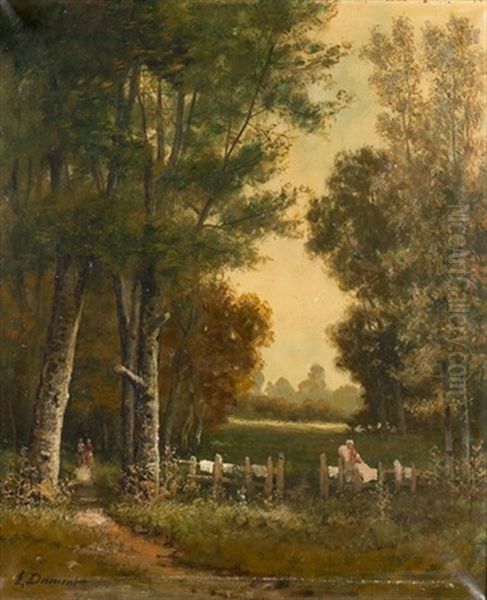 Landschaft Mit Wascherin - view 1