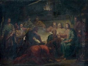 La Derniere Cene by Jean (le Romain) Dumont