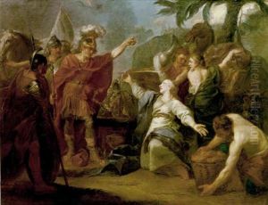 The Offering Of Abigail Before David The Offering Of Abigail Before David
