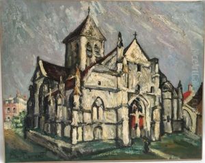 Eglise Saint Jean De Verneuil by Pierre Dumont