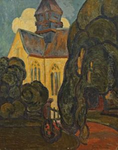 L'eglise De Varangeville by Pierre Dumont