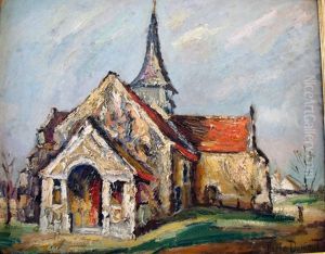L'eglise Du Village by Pierre Dumont