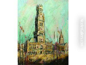 Le Beffroi De Bruges, 21 Juillet 1929, Fete Nationale