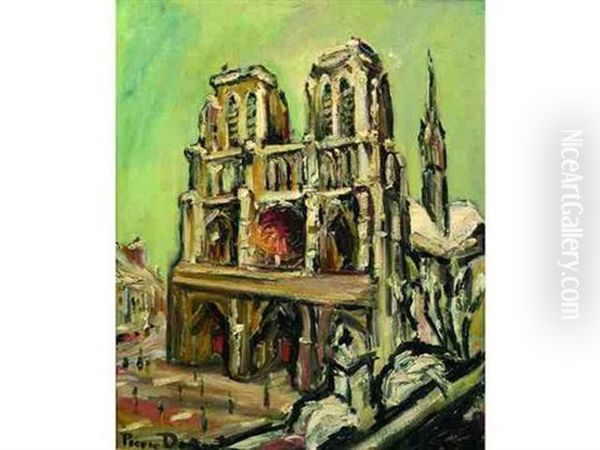 Notre-dame De Paris En Hiver - view 1