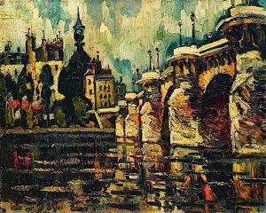 Paris, Le Pont-neuf by Pierre Dumont