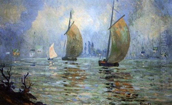 Voiles Sur La Seine - view 1