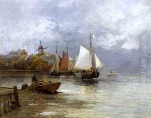 Ein Hollandischer Fischerhafen