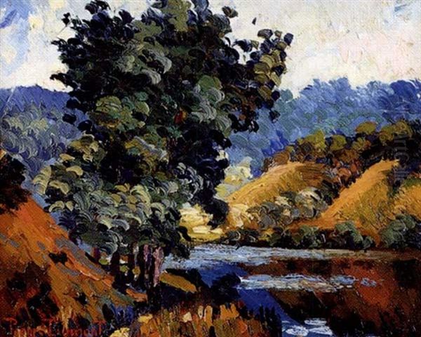 Les Grands Arbres Au Bord De La Riviere - view 1