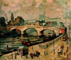 Quai Anime - Le Pont Neuf by Pierre Dumont