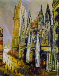 Die Kathedrale Von Rouen by Pierre Dumont
