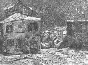 La Maison De Mimi-pinson A Montmartre by Pierre Dumont