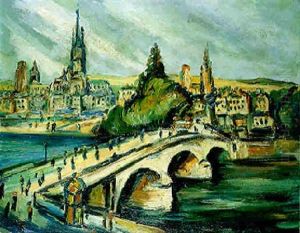 Rouen, Le Port by Pierre Dumont