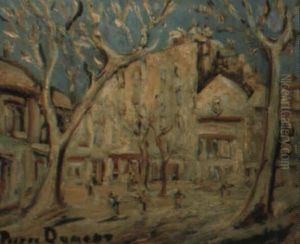 La Place De La Butte-montmartre by Pierre Dumont