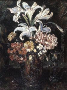 Still Life With White Lilies thumbnail