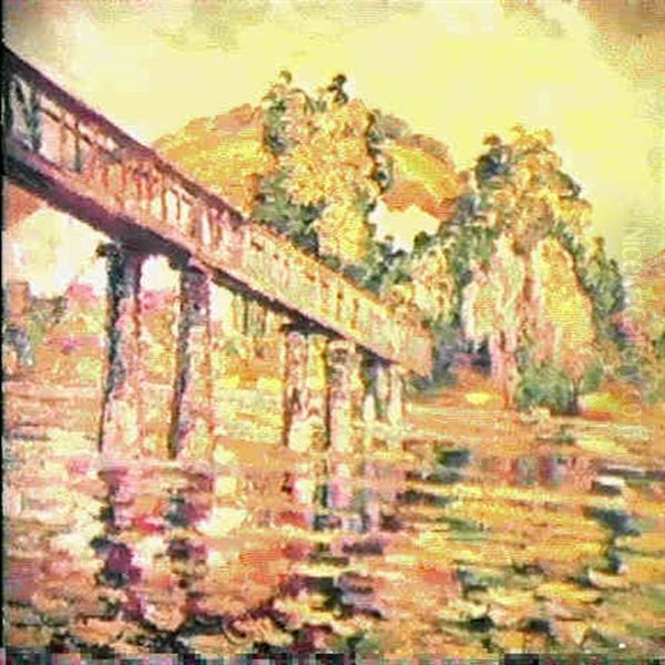 Pont Sur La Seine - view 1