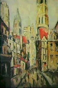 Rouen, Rue Animee Pres De La Cathedrale