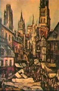 Rouen: La Cathedrale by Pierre Dumont