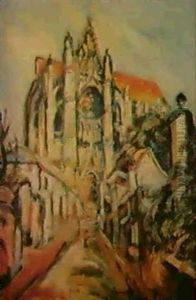 La Cathedrale De Beauvais by Pierre Dumont