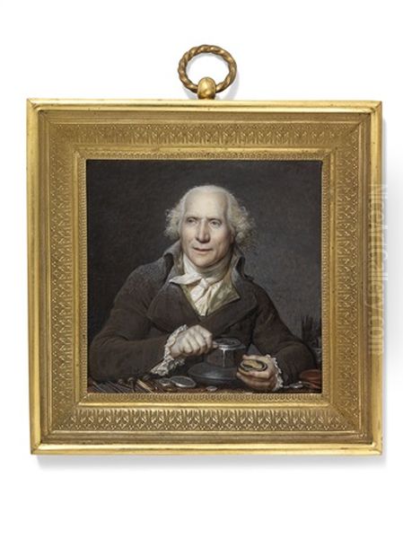 Pierre Simon Benjamin Duvivier (1730-1819), Engraver, Making A Medallion - view 1