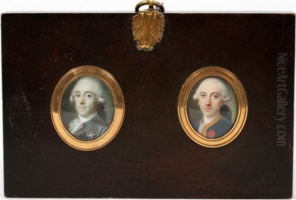 French Military Officers - view 1