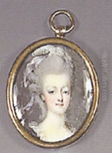 La Reine Marie-antoinette De Face by Francois Dumont