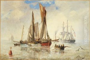 Trois Mats Et Bateaux De Peche