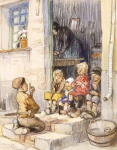 Le Maitre D'ecole by Romeo Dumoulin