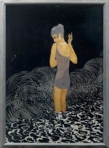 Baigneuse by Jean Dunand