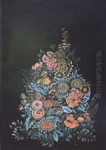 Bouquet De Fleurs by Jean Dunand
