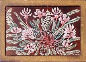 Fougeres Et Fleurs by Jean Dunand
