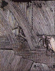 Herons by Jean Dunand