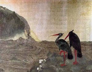 Herons by Jean Dunand
