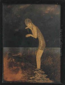 Baigneuse by Jean Dunand