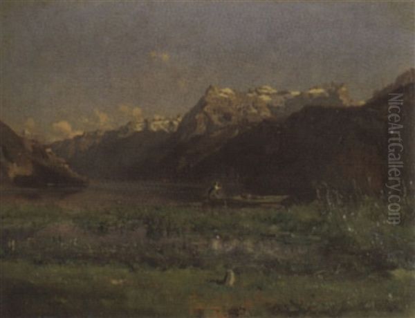 Blick Von Brunnen Auf Den Urirotstock - view 1