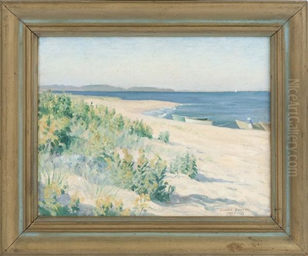 Dories Along Pleasant Bay, Chatham, Massachusetts - view 1