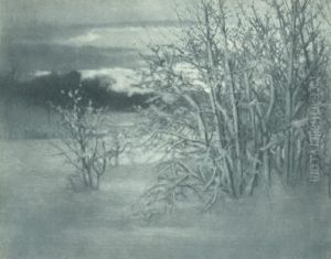 Winter Landscape by Edward Christian Arning