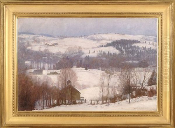 Massachusetts Snow, Likely The Blue Hills - view 1