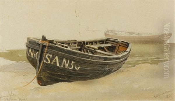 A Pair Of Mumbles Oyster Boats - view 1